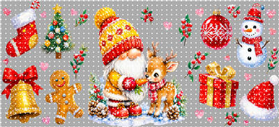 16oz Christmas-S  2140